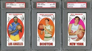 1969 Topps Basketball PSA Graded NM-MT 8 Near Complete Set with 98/99 Cards (1 PSA NM 7) 